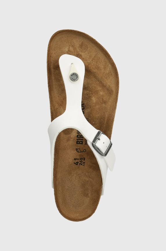 Σαγιονάρες Birkenstock Gizeh λευκό 745531