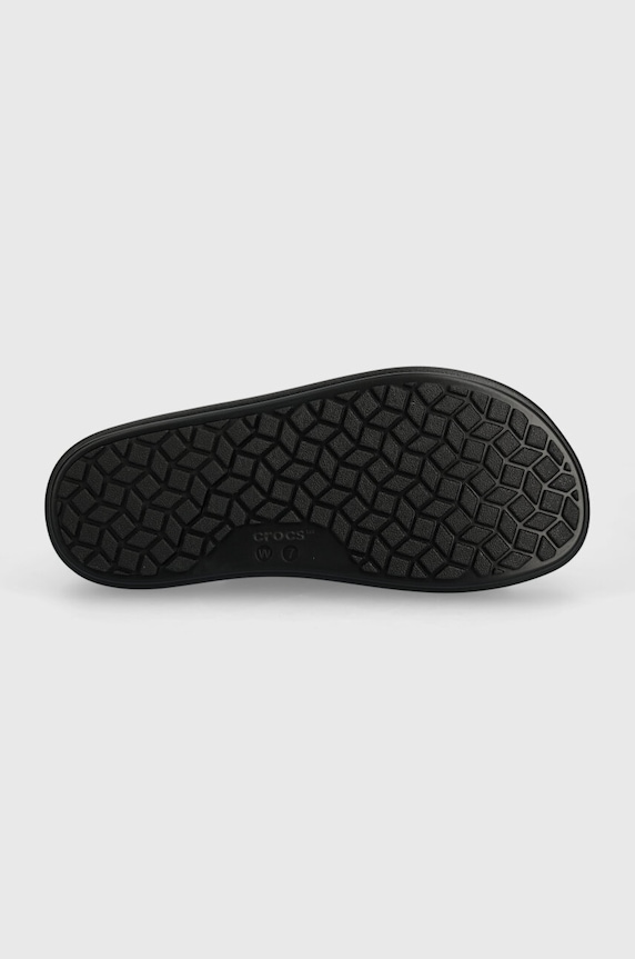 Σανδάλια Crocs Brooklyn Luxe Strap 209407.060 μαύρο
