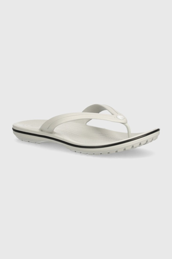 Σαγιονάρες Crocs Crocband Flip φλατ γκρί 11033.1FT