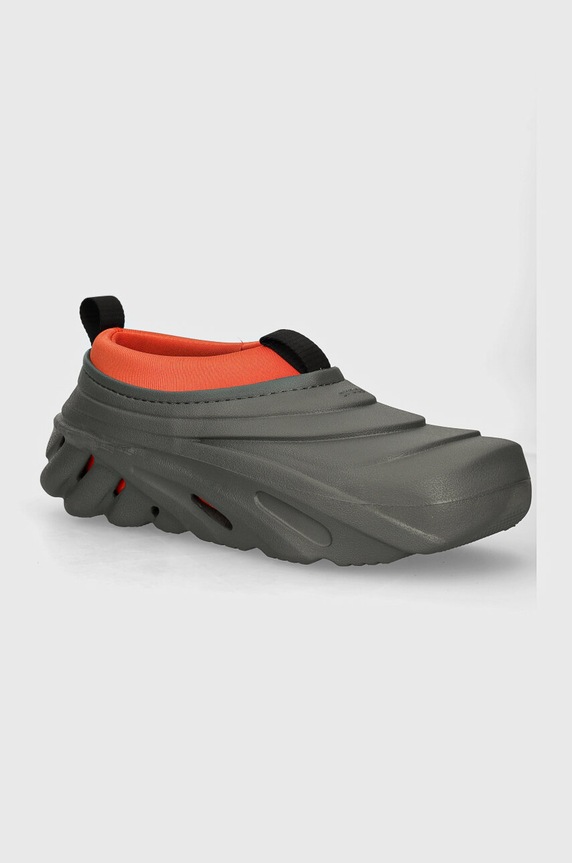 Tenisky Crocs Echo Storm plochá šedá 209414.0DA