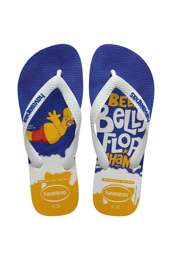 Japanke Havaianas SIMPSONS ravna bijela 4137889.7462