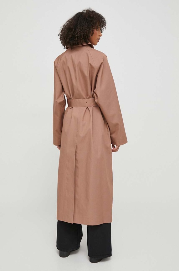 Oblečenie Kabát Calvin Klein K20K206318 hnedá