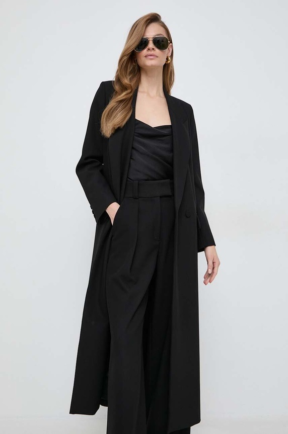 Ivy Oak kabát fekete IO1123F9049