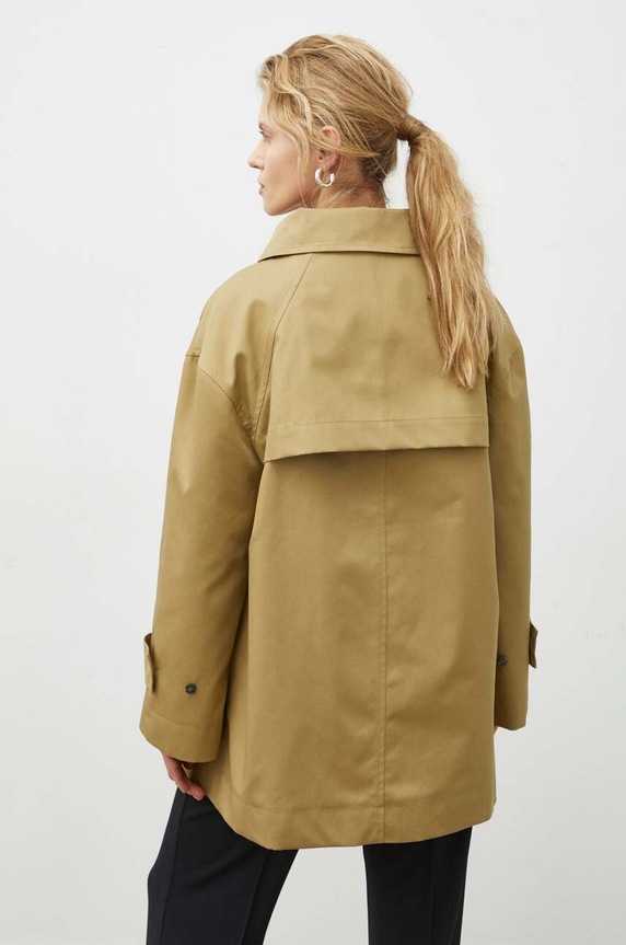 Βαμβακερό παλτό Day Birger et Mikkelsen καφέ DAY65243160