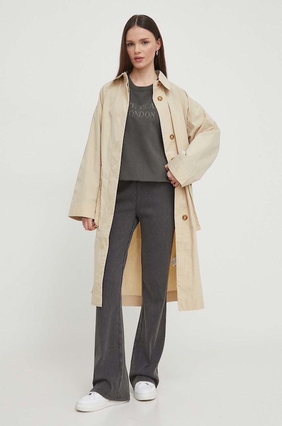 Pepe Jeans kabát PL402371 bézs SS24
