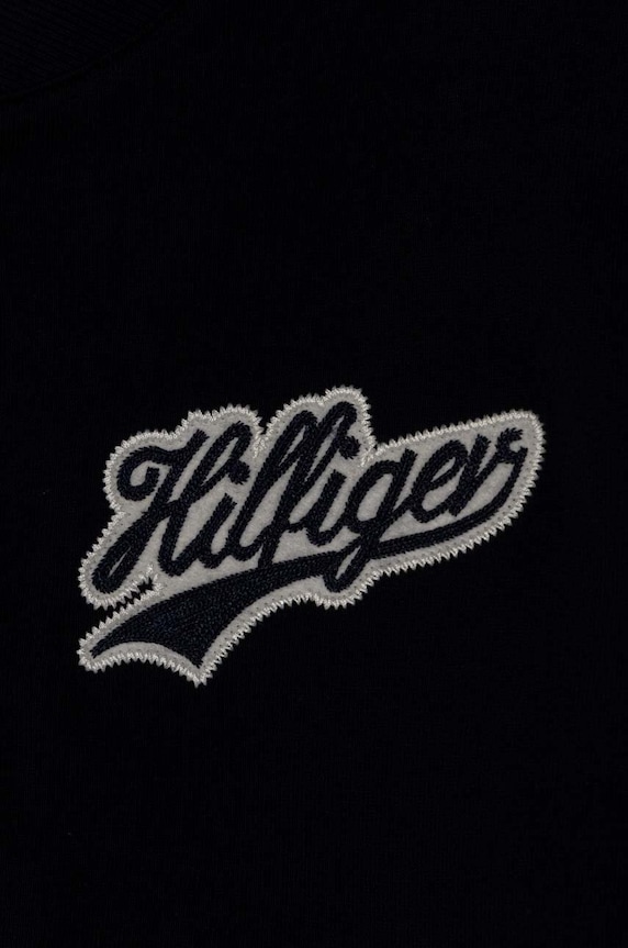 Chłopiec Tommy Hilfiger bluza bawełniana dziecięca KS0KS00541.128.176.PPYH granatowy