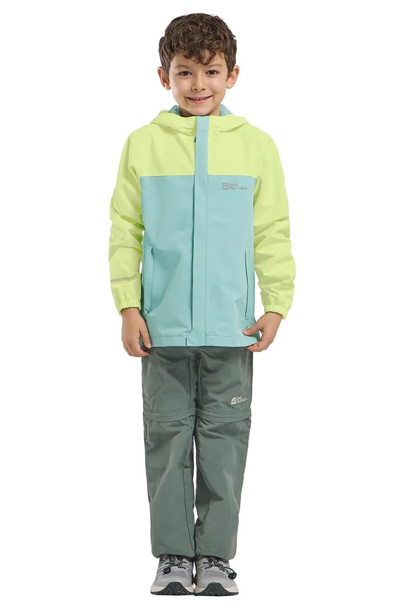Αδιάβροχο παιδικό μπουφάν Jack Wolfskin TUCAN 1608284.164.176