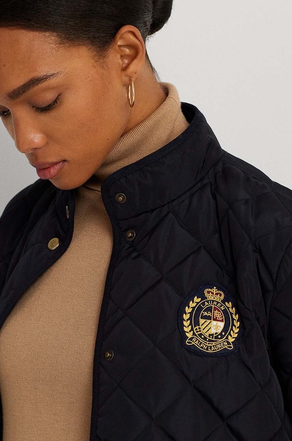 Odzież Lauren Ralph Lauren kurtka 297936835 granatowy