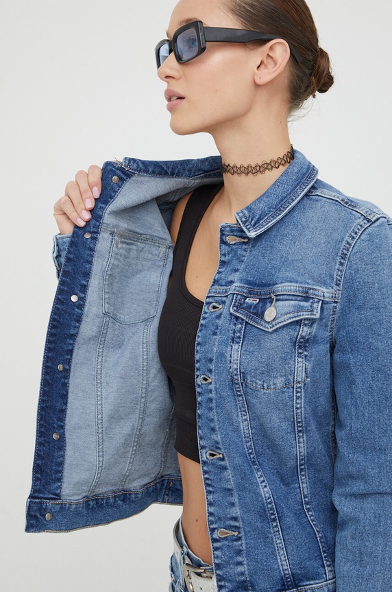 Tommy Jeans kurtka jeansowa DW0DW17213