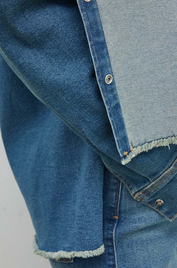 2NDDAY kurtka koszulowa 2ND Drew - Vintage Denim 2241730951 niebieski