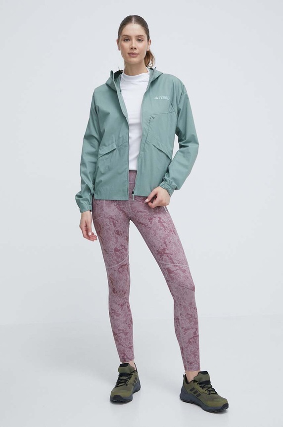 Vjetrovka adidas TERREX Xploric IN4629 zelena SS24