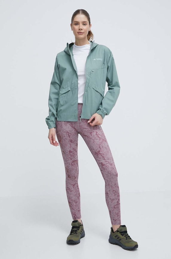 Vjetrovka adidas TERREX Xploric IN4629 zelena SS24