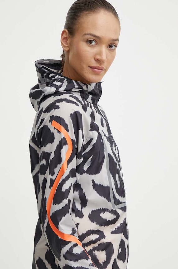 adidas by Stella McCartney kurtka do biegania TruePace szary IQ4481