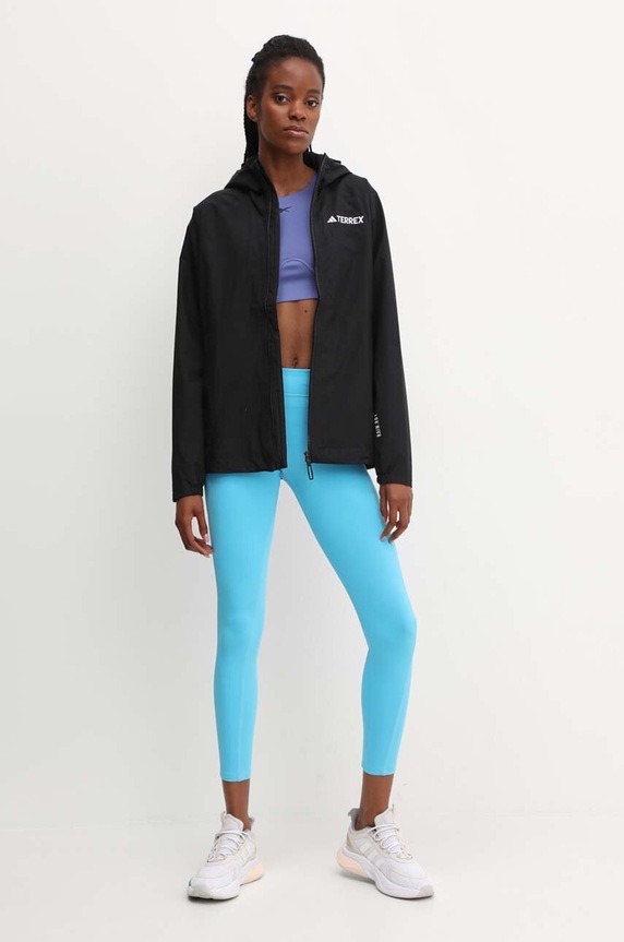 Nepromokavá bunda adidas TERREX Multi IV9835 černá SS24