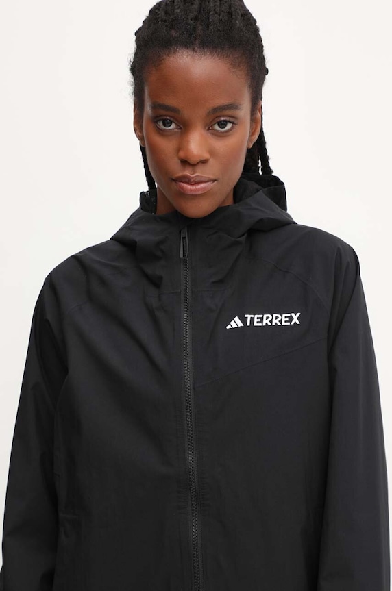 Nepromokavá bunda adidas TERREX Multi černá IV9835