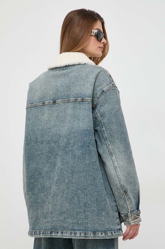 Odzież Miss Sixty kurtka jeansowa 6T4WJ1700000 niebieski