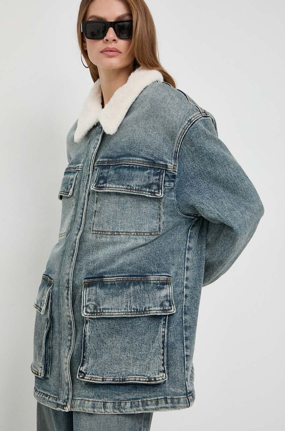 Miss Sixty kurtka jeansowa niebieski 6T4WJ1700000