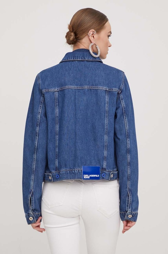 Oblečenie Rifľová bunda Karl Lagerfeld Jeans 240J1404 modrá