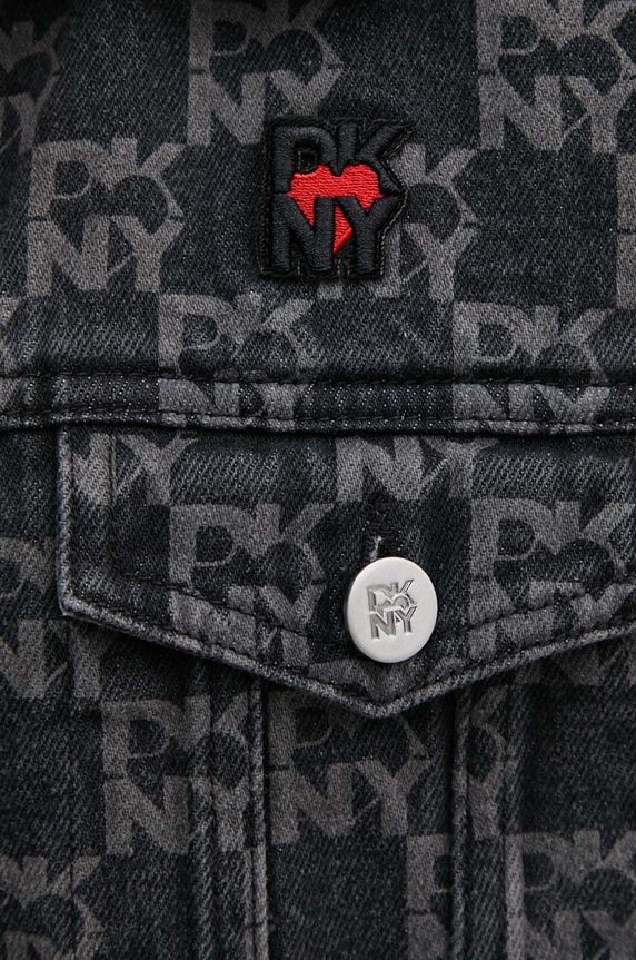 Dkny geacă din denim HEART OF NY D2B4A115 gri