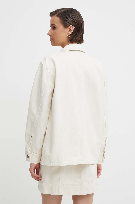 Odzież Lauren Ralph Lauren kurtka jeansowa 200934622 beżowy