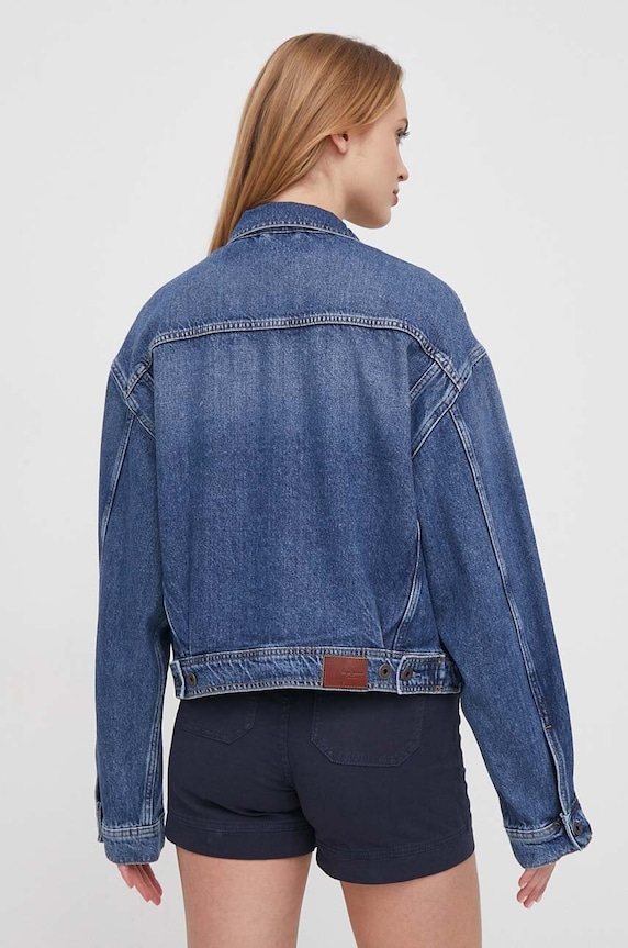 Ρούχα Τζιν μπουφάν Pepe Jeans RELAXED JACKET PL402392HU8 μπλε
