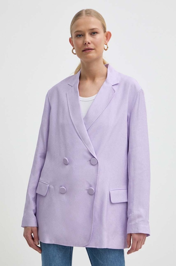 Sako Armani Exchange látka fialová 3DYG39.YN9RZ