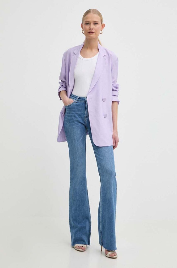Sako Armani Exchange 3DYG39.YN9RZ fialová SS24