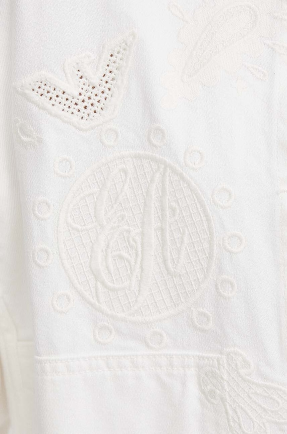 Emporio Armani giacca di jeans 3D2B75.2NY0Z bianco