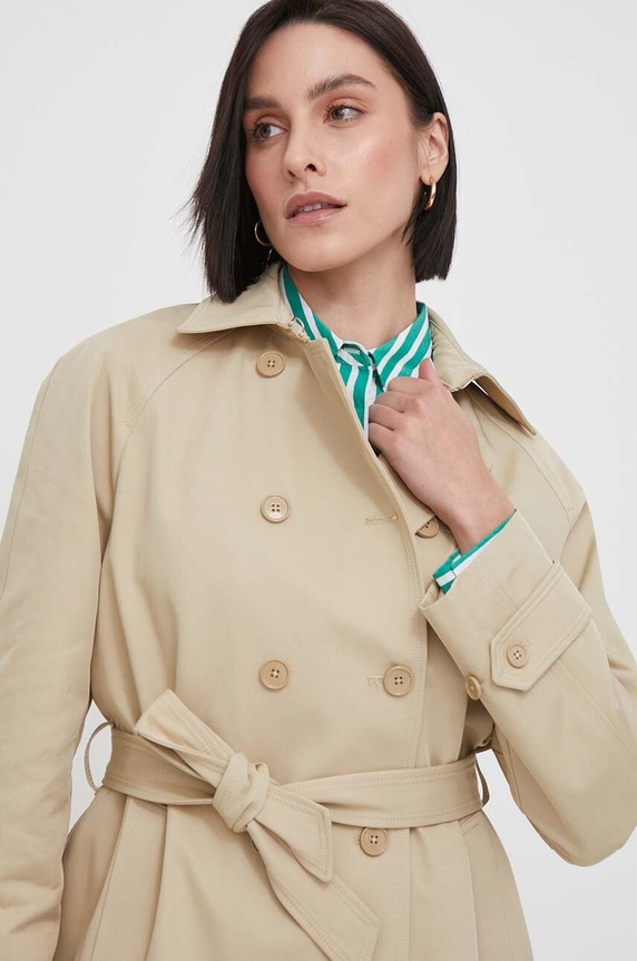 Baloner United Colors of Benetton bez tople podstave bež 2QZPDN05D