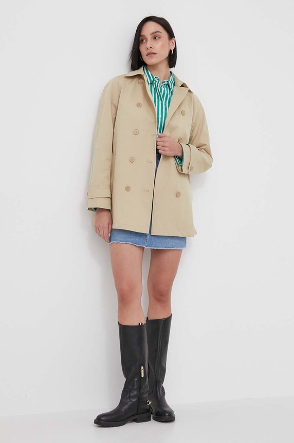 Baloner United Colors of Benetton 2QZPDN05D bež SS24