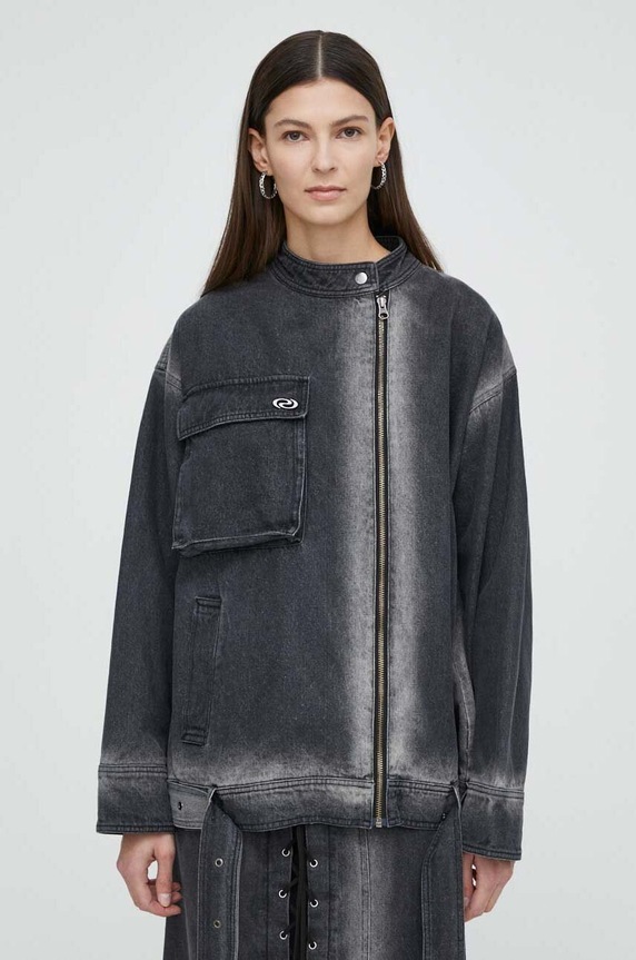 Rifľová bunda Résumé AdrianRS Jacket 20911136 čierna