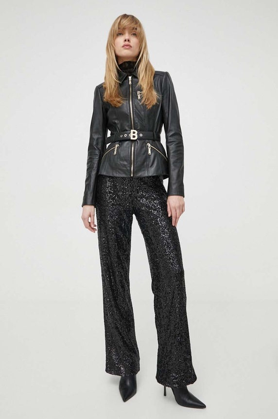 Blugirl Blumarine kurtka skórzana RA4067.P0356 czarny SS24
