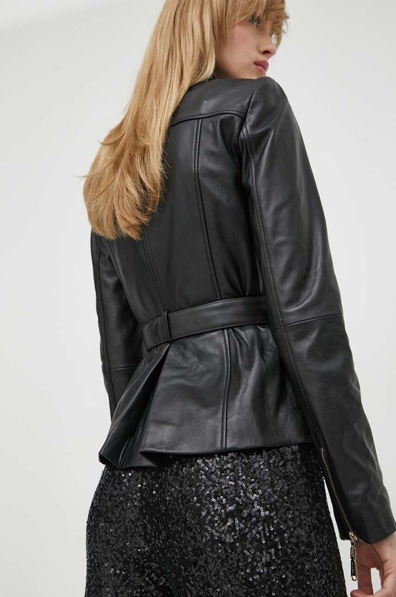 Blugirl Blumarine kurtka skórzana RA4067.P0356 czarny