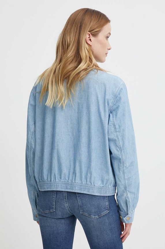 Odzież Polo Ralph Lauren kurtka jeansowa 211938914 niebieski