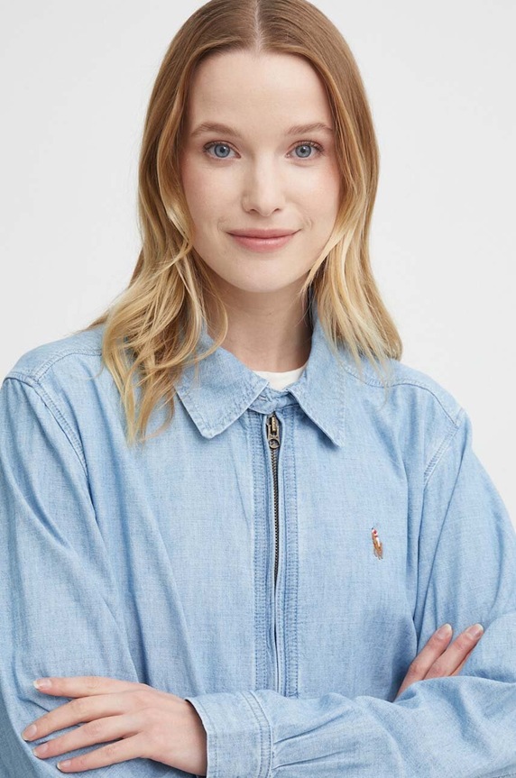 Polo Ralph Lauren kurtka jeansowa niebieski 211938914