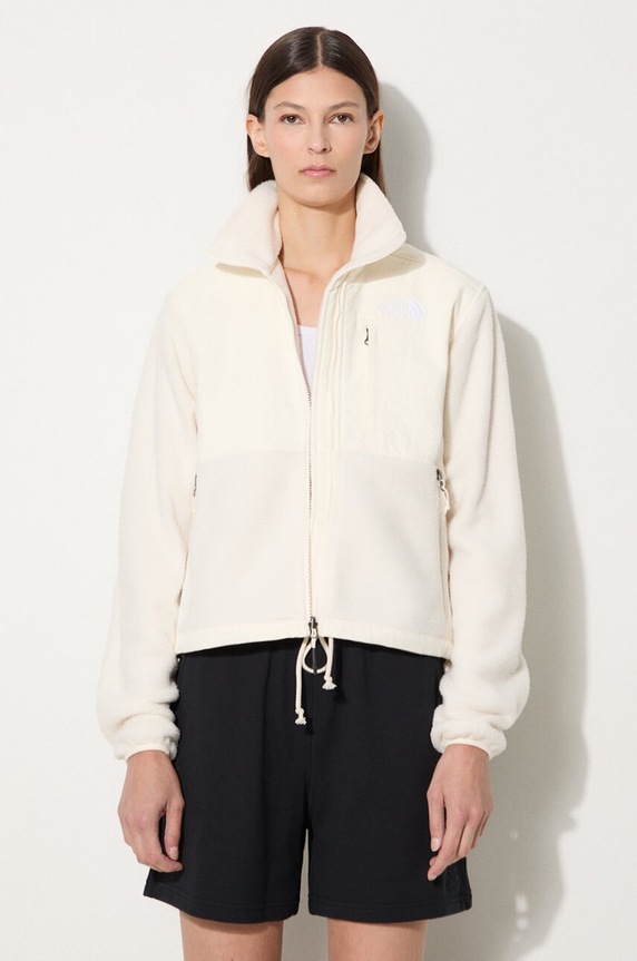 The North Face bluza RIPSTOP DENALI bez kaptura beżowy NF0A870SQLI1