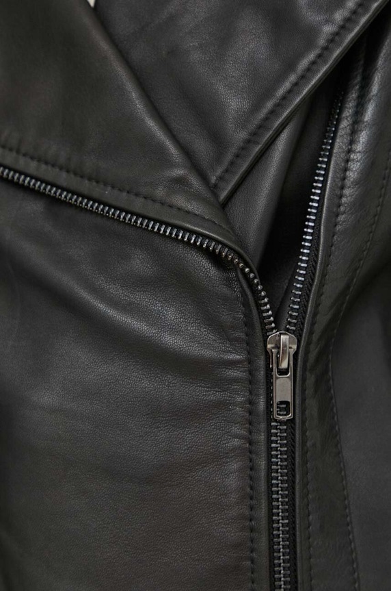 Sisley bőrdzseki 2XBRLN03P fekete