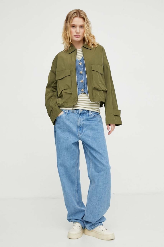 Jakna Marc O'Polo 402102770053 zelena SS24