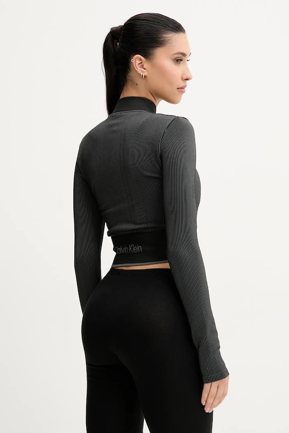 Odzież Calvin Klein Performance bluza treningowa 00GWS4J406 czarny