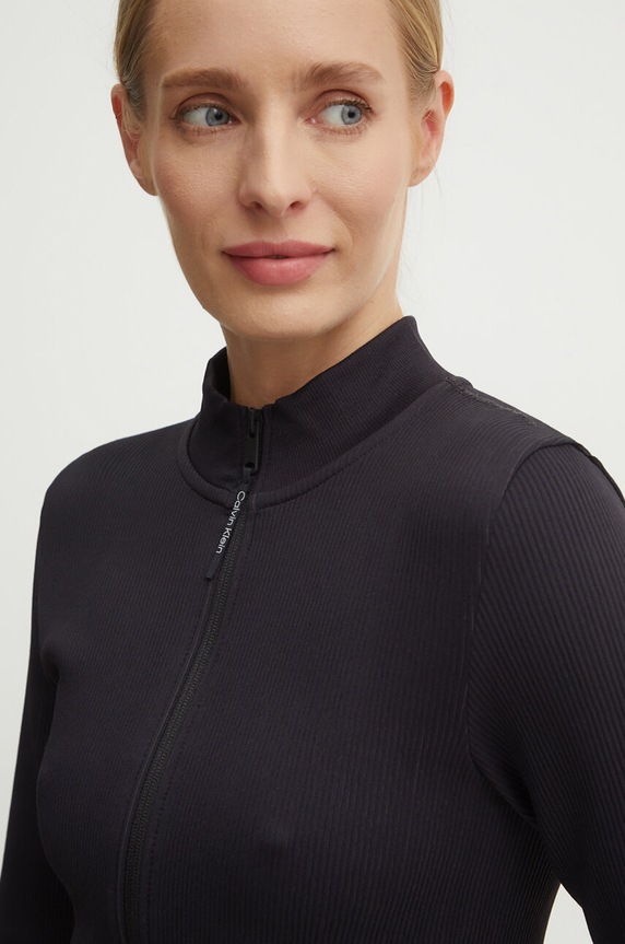 Tréninková mikina Calvin Klein Performance černá 00GWS4J406