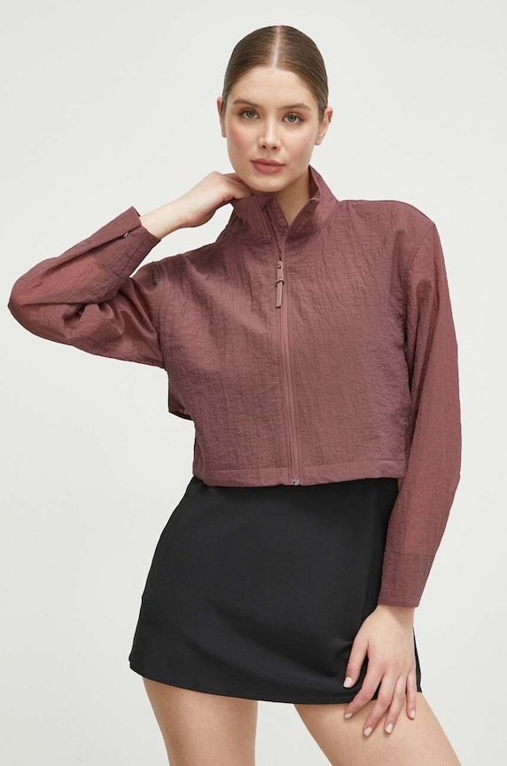 Tréninková bunda Calvin Klein Performance růžová 00GWS4O516