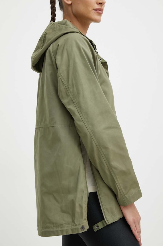 Fjallraven kurtka Vardag Anorak zielony F87009.620