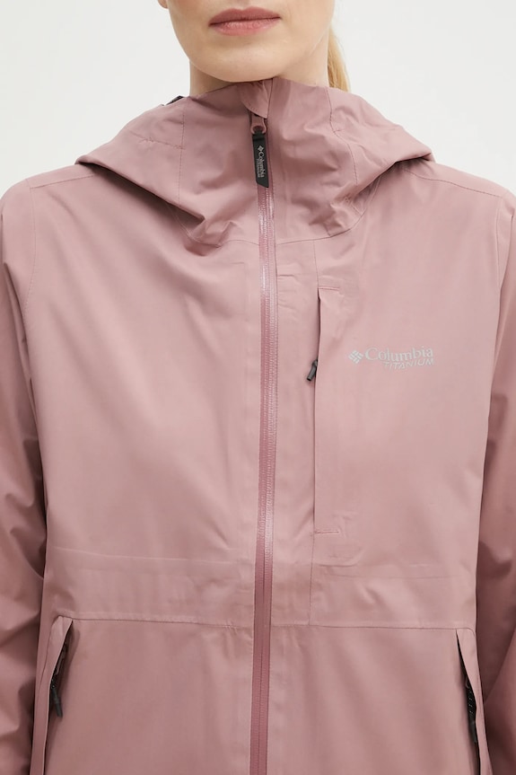 Outdoor jakna Columbia Ampli-Dry II roza 2071421