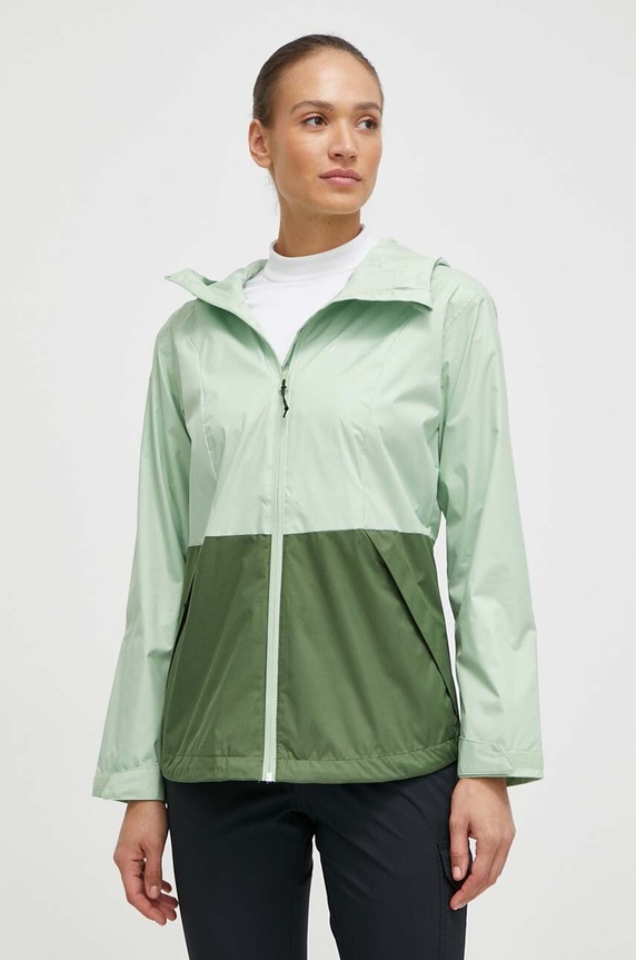 Outdoorová bunda Columbia Inner Limits III nezateplené zelená 2071433