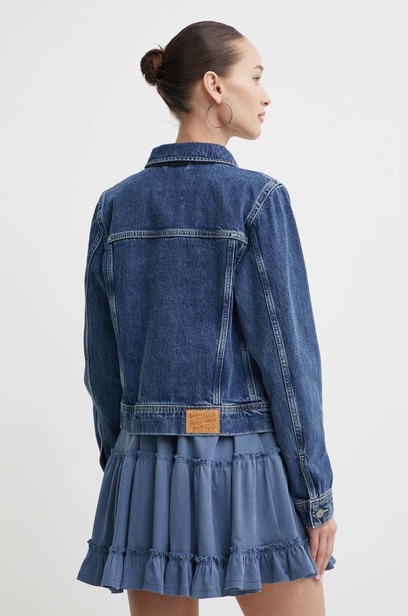 Oblečení Džínová bunda Superdry W5011665A.2FZ modrá