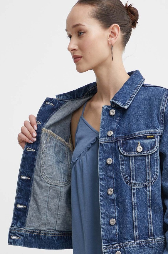 Džínová bunda Superdry W5011665A.2FZ