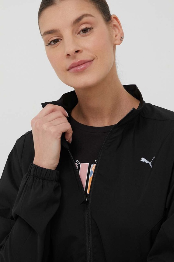 Bežecká bunda Puma Run Favorite čierna 523174