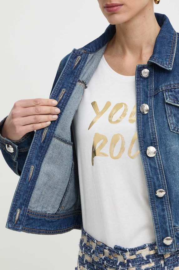 Morgan giacca di jeans VPIM blu VPIM.JEAN.STONE