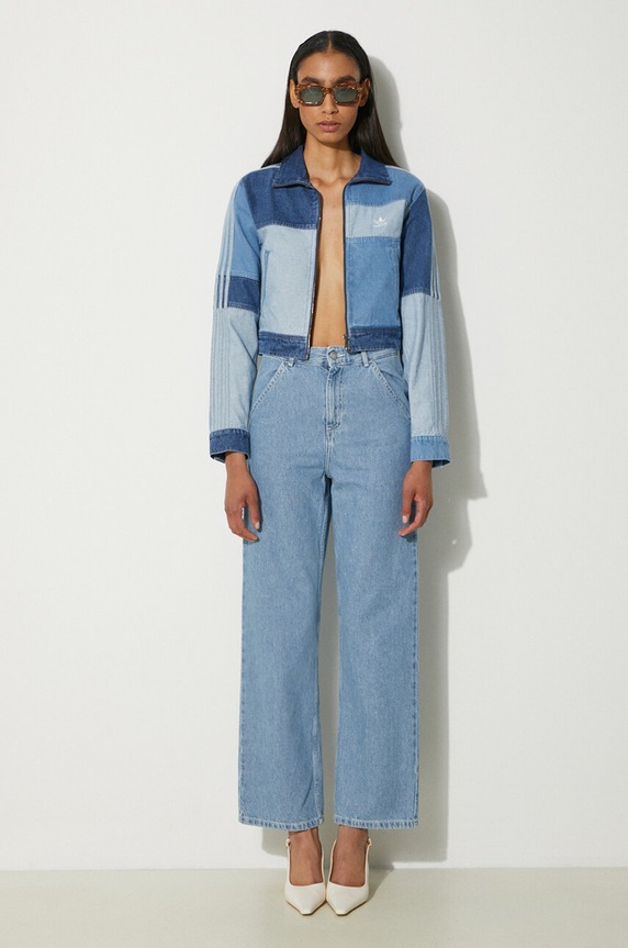 Джинсова куртка adidas Originals IU2464 блакитний SS24