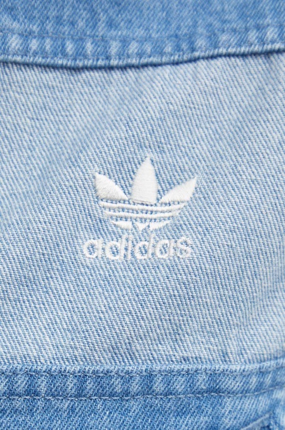 adidas Originals geacă din denim IU2464 albastru